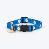 HUFT Meowvelous Collars For Cat - Blue & Off White