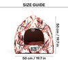 HUFT Blossom Breeze Cat Tent Bed - Powder White - Heads Up For Tails