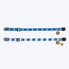 HUFT Meowvelous Collars For Cat - Blue & Off White