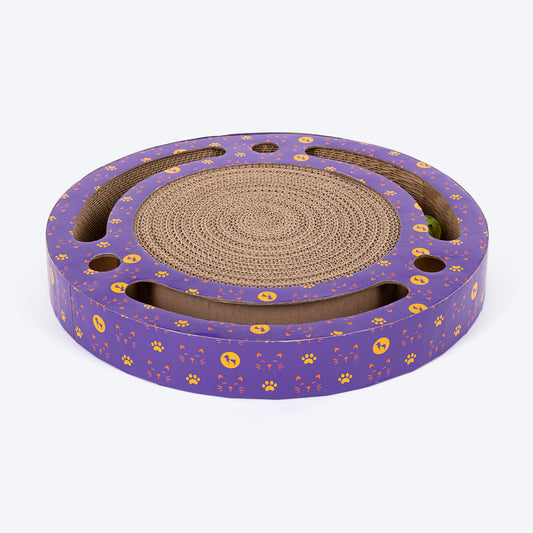 HUFT Cat Me If You Can Cat Scratcher - Purple - Heads Up For Tails