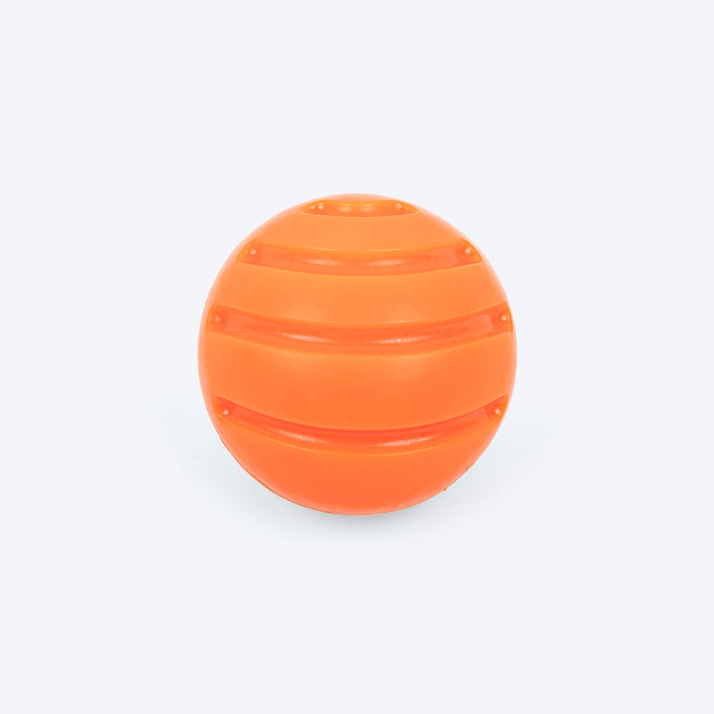 Dash Dog Double Trouble Ball For Dog - Orange & Grey