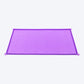 HUFT Anti Spill Rectangle Bowl Mat For Dog & Cat - Violet