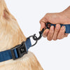 HUFT Personalised Classic (Mobile No.) Dog Collar - Navy - Heads Up For Tails