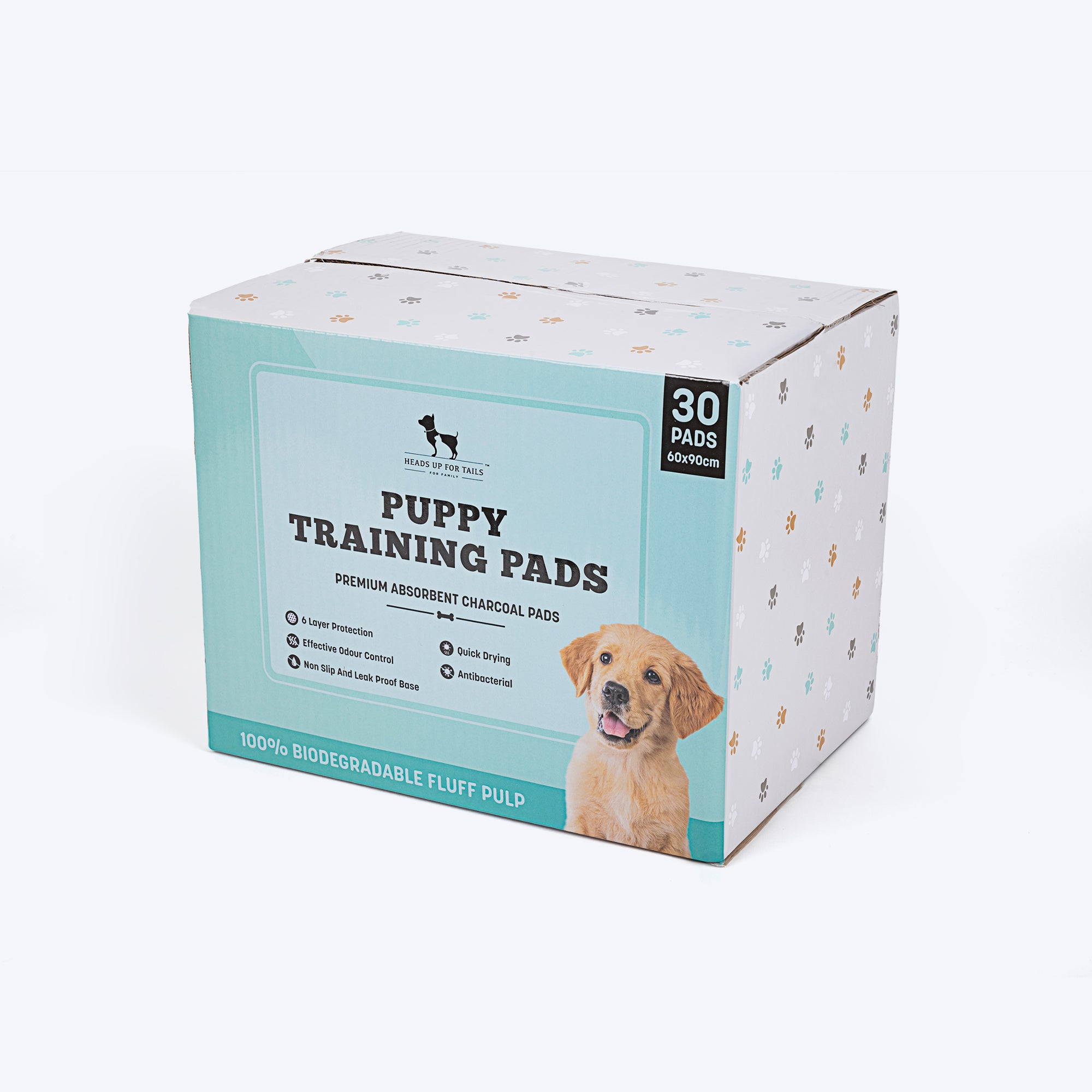 HUFT Charcoal Puppy Training Pads 60 x 90 cm