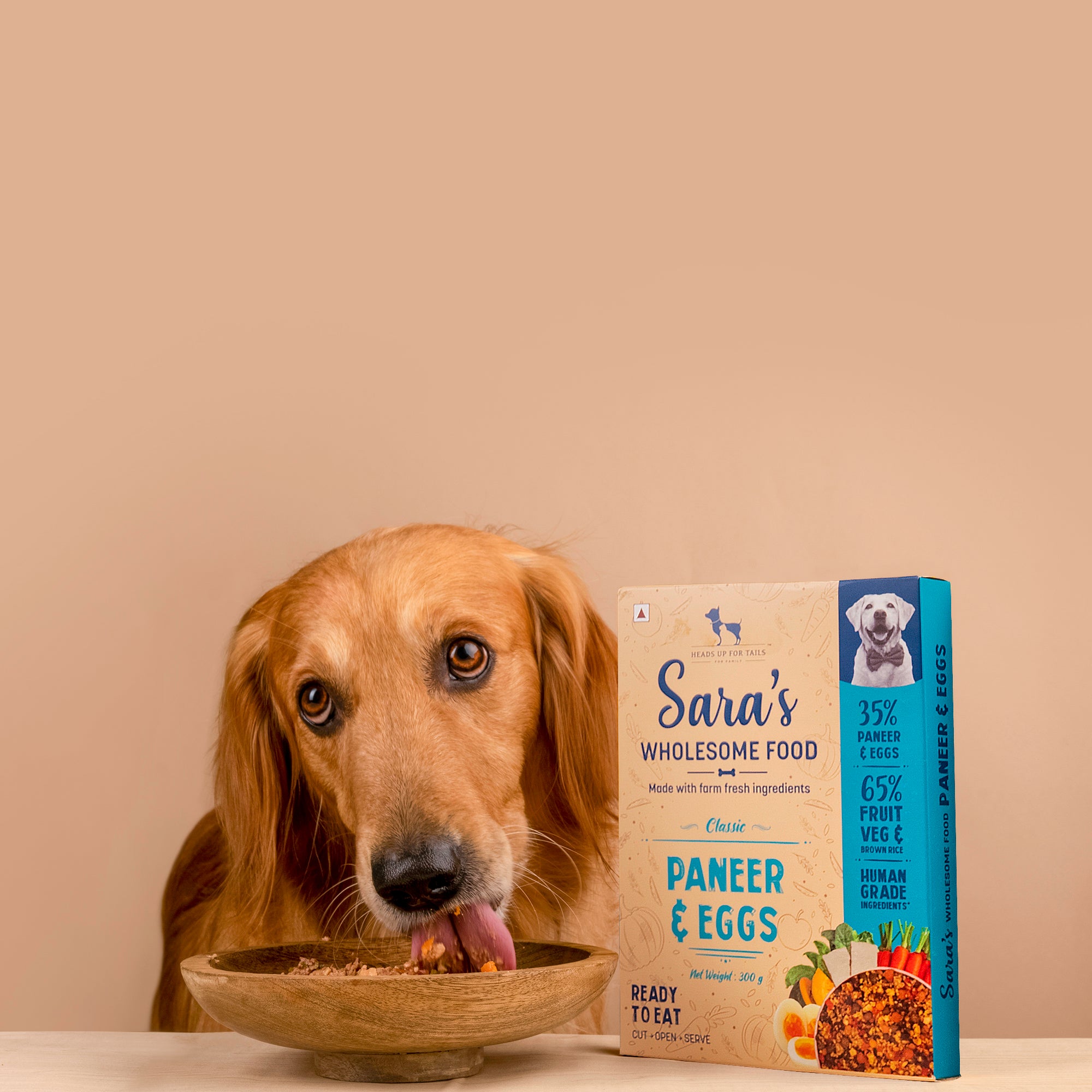 HUFT Sara s Wholesome Food Classic Paneer And Eggs Dog Food