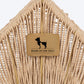 HUFT Furry Fort Hut With Cushion For Cat - Beige