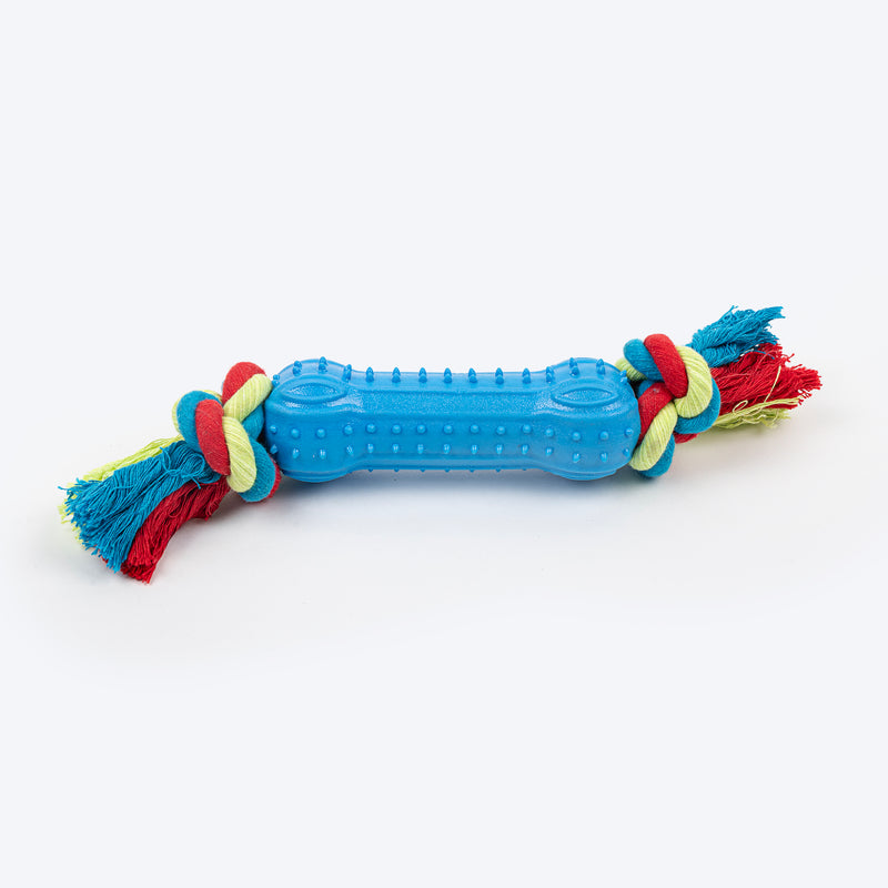 TLC Munch Bone Chew Toy For Dog - Blue - Heads Up For Tails