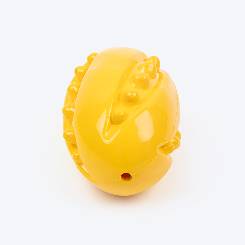 TLC Chew n' Treat Chew Toy For Dog - Yellow - Heads Up For Tails