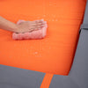 HUFT Royal Snooze Bed for Dog - Grey & Orange - Heads Up For Tails