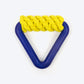 TLC Knotty Tail Chew Toy For Dog - Yellow & Blue
