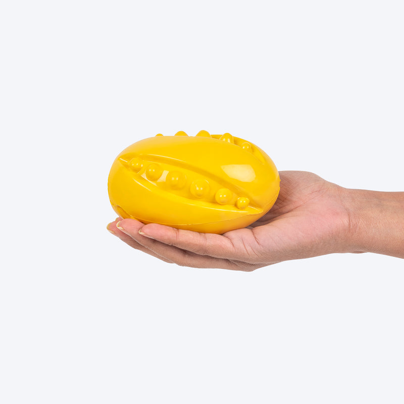 TLC Chew n' Treat Chew Toy For Dog - Yellow - Heads Up For Tails