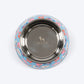 HUFT Summer Bloom Printed Melamine Bowl With Steel Insert For Dog - Blue - Heads Up For Tails