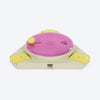 HUFT Triangle Toss Interactive Toy For Dog - Pink - Heads Up For Tails