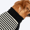 HUFT Sweetheart Stripe Sweater For Dog - Black & White - Heads Up For Tails