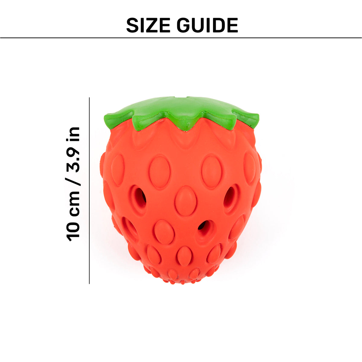 HUFT Berry Chew Toy For Dog - Red & Green - Heads Up For Tails