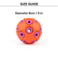 HUFT Rollie Chew Toy For Dog - Orange & Pink - Heads Up For Tails