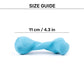 HUFT Swish-N-Chew Toy For Dog - Blue - Heads Up For Tails