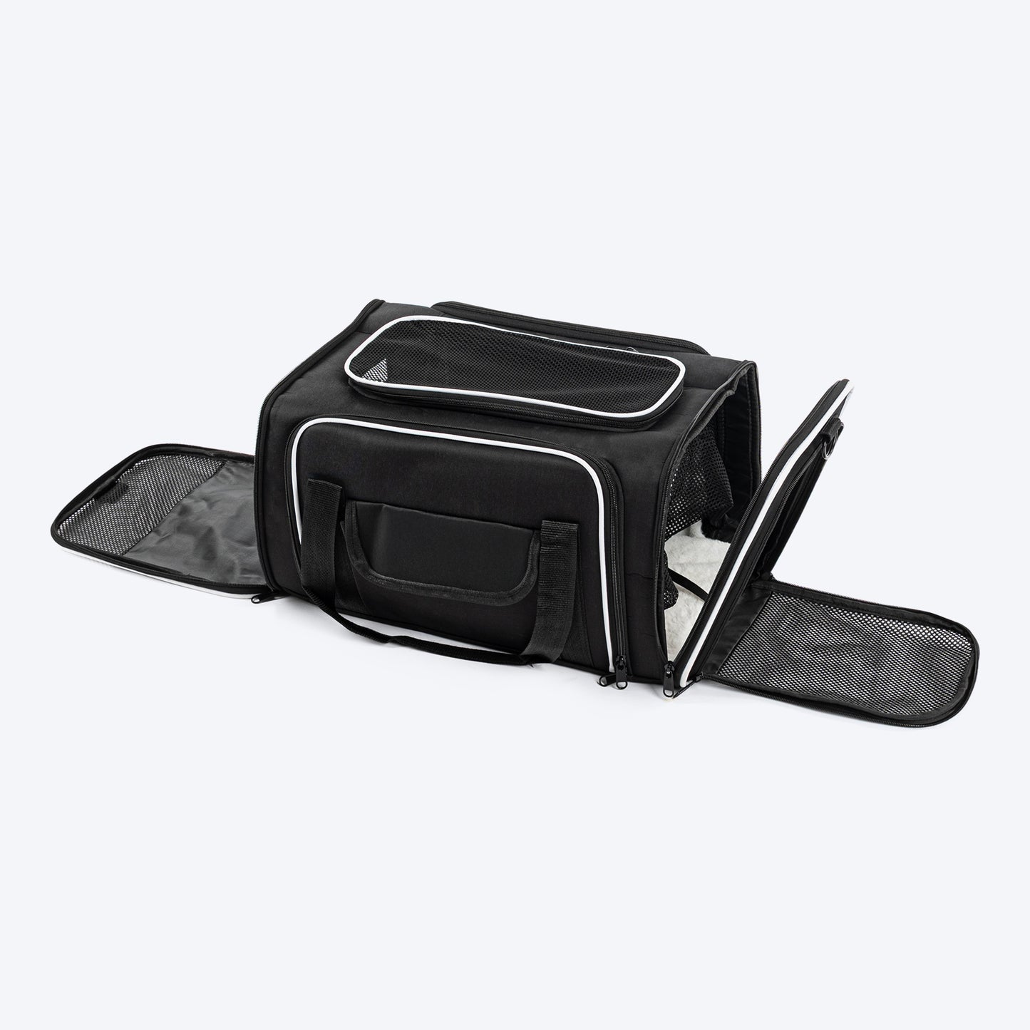 HUFT Travel Paws Expandable Pet Carrier For Dog & Cat - Assorted