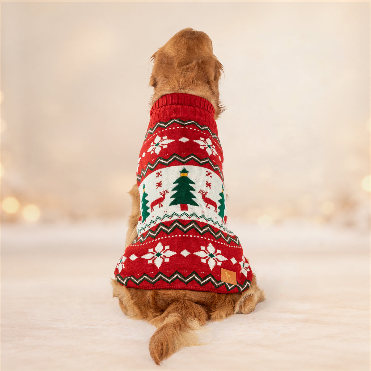 HUFT Jolly Jumper Sweater For Dog - Red - Heads Up For Tails