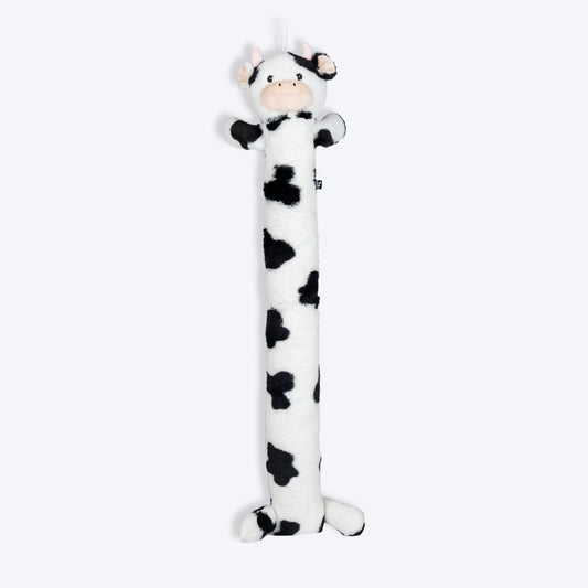 HUFT Moo-Moo Mega Plush Toy For Dog - White & Black