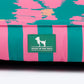 HUFT Pawsome Blossom Lounger Bed For Dog - Green & Pink - Heads Up For Tails