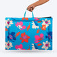 HUFT Summer Bloom Mat For Dog - Blue - Heads Up For Tails