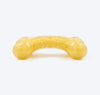 HUFT Chewtastic Chomp Champ Bone Chew Toy For Dog - Yellow - Heads Up For Tails