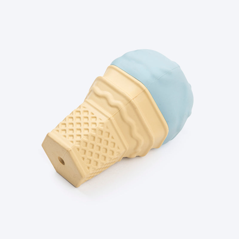 HUFT Chewtastic Swirly Scoop Chew Toy For Dog - Blue - Heads Up For Tails