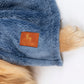 HUFT Furry Wrap Blanket For Dog & Cat - Powder Blue