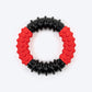 HUFT Chewtastic Ruff Ring Chew Toy For Dog - Red & Black