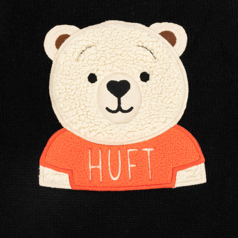 HUFT Cosy Bear Sweater For Dog - Black