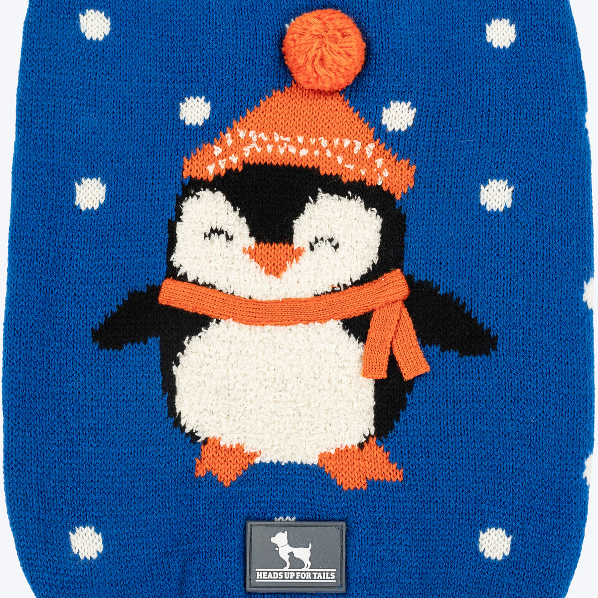 HUFT Peppy Penguin Sweater For Dog - Blue