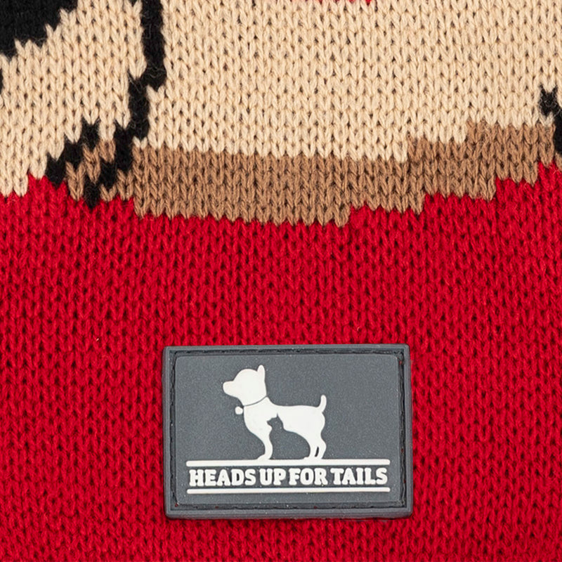 HUFT Doggo Love Sweater For Dogs - Red