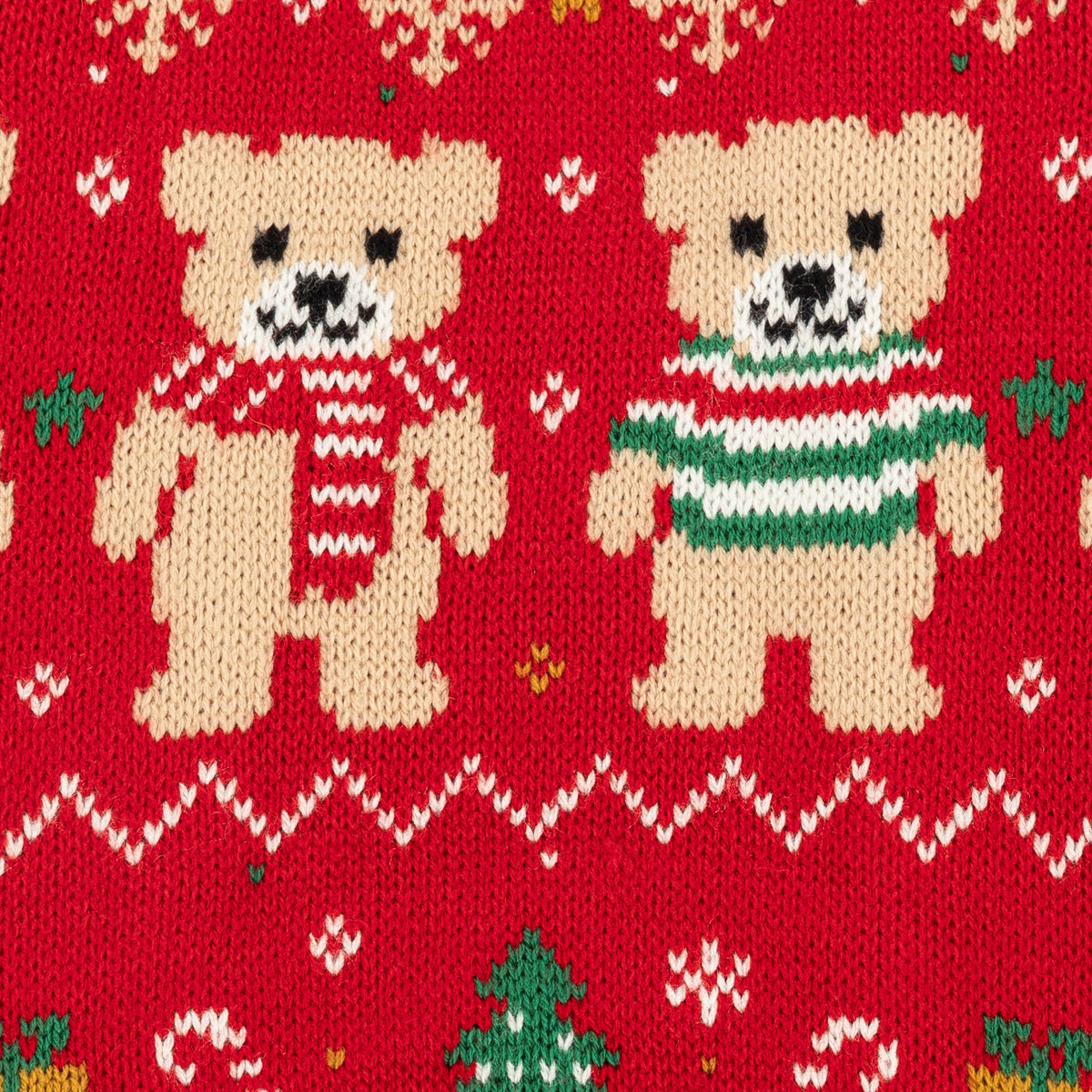 HUFT Jolly Teddies Sweater For Cat - Red