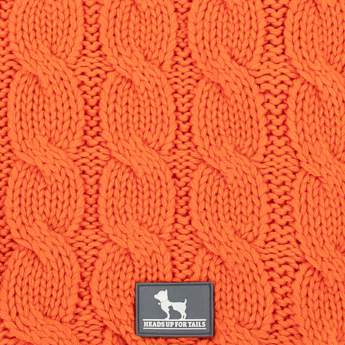 HUFT Toasty Knit Sweater For Cat - Orange