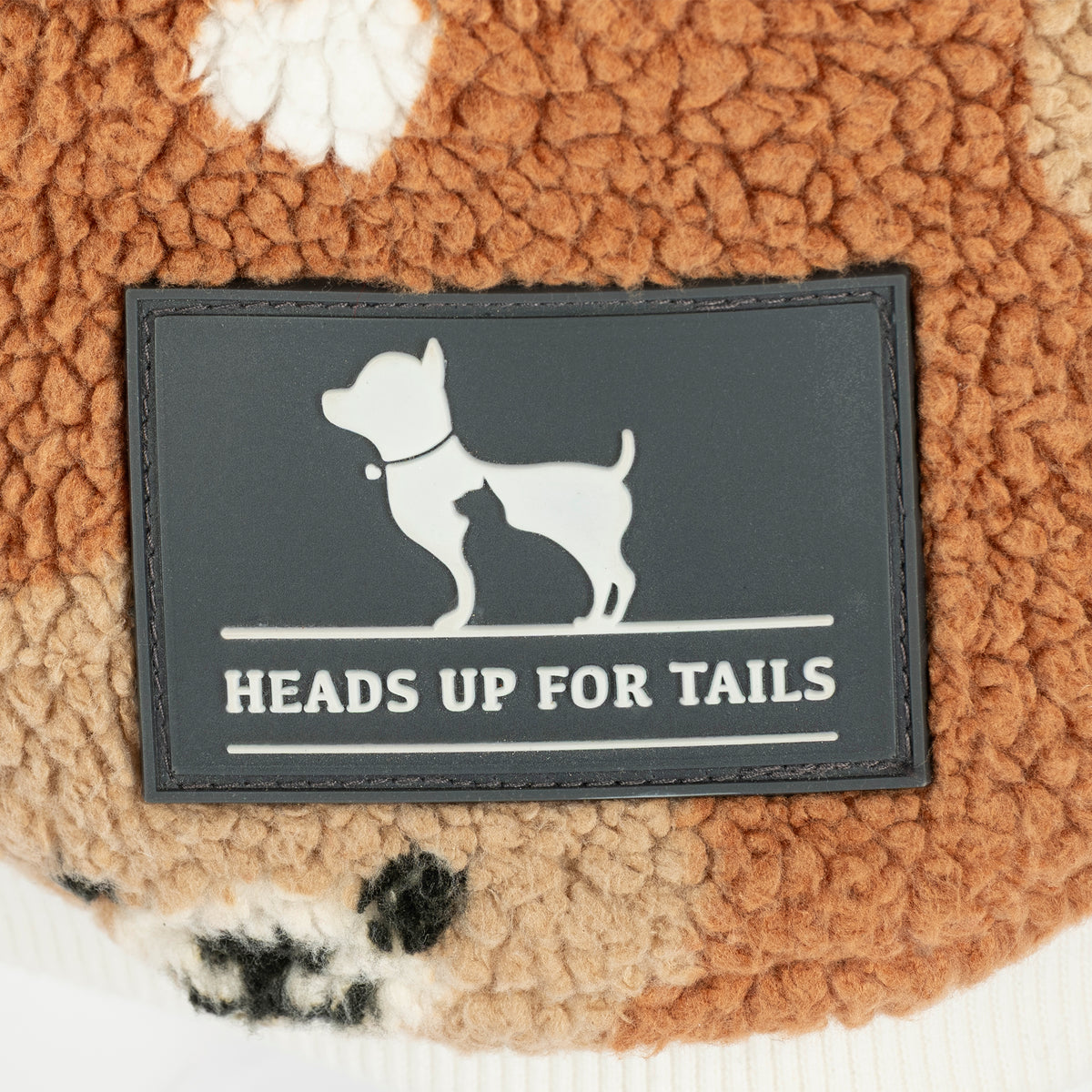 HUFT Teddy Love Jacket For Dog - Brown - Heads Up For Tails
