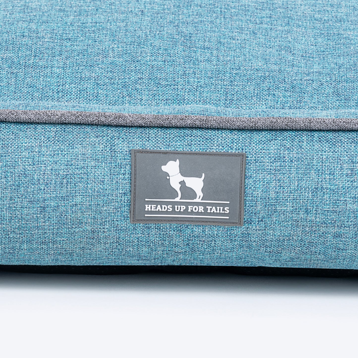 HUFT Personalised Nap Now Lounger Bed For Dog - Aqua Blue