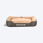 HUFT Personalised Furever Cosy Lounger Bed For Dog - Brown