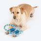 Dash Dog Trio Looparoo Rope Toy For Dog - White & Turquoise