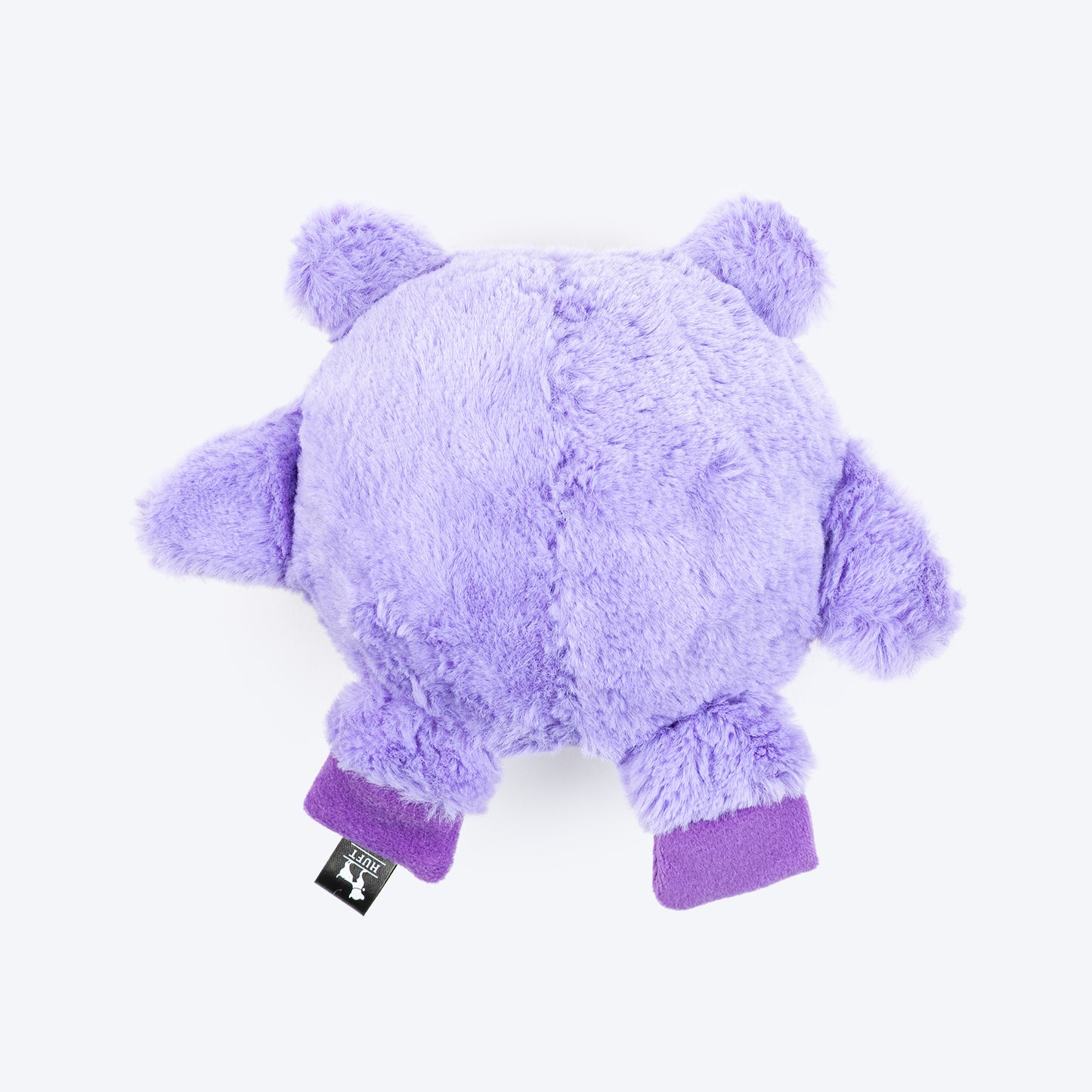 HUFT Momo The Monster Squeaky Plush Toy For Dog - Lavender