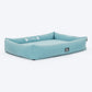 HUFT Personalised Nap Haven Orthopaedic Lounger Bed For Dog - Light Blue