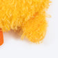 HUFT Miss Chicklet Squeaky Plush Toy For Dog - Yellow