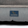HUFT Furry Paradise Lounger Bed For Dog - Dark Grey - Heads Up For Tails