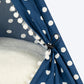HUFT Personalised Polka Paws Teepee Tent Bed For Dog & Cat - Navy