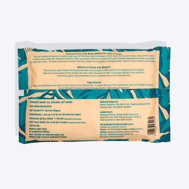 HUFT Biodegradable Pet Wipes - Heads Up For Tails