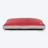 TLC Flat Haven Bed For Dog - Red - Heads Up For Tails