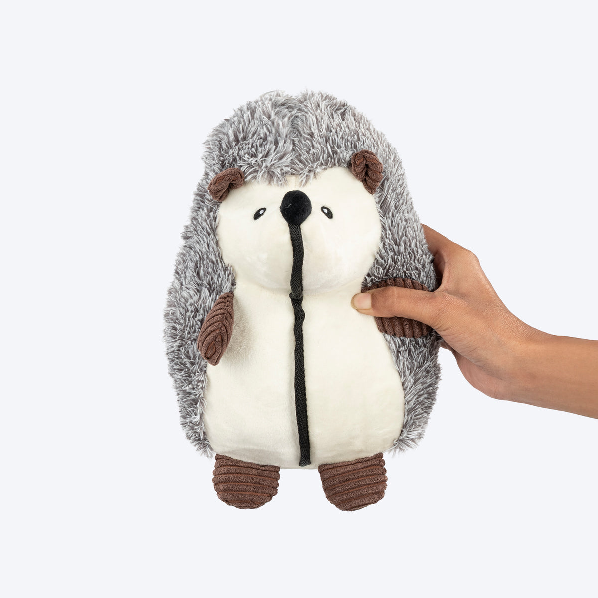 Dash Dog Harry The Hedgehog Toy For Dog - Grey - Heads Up For Tails