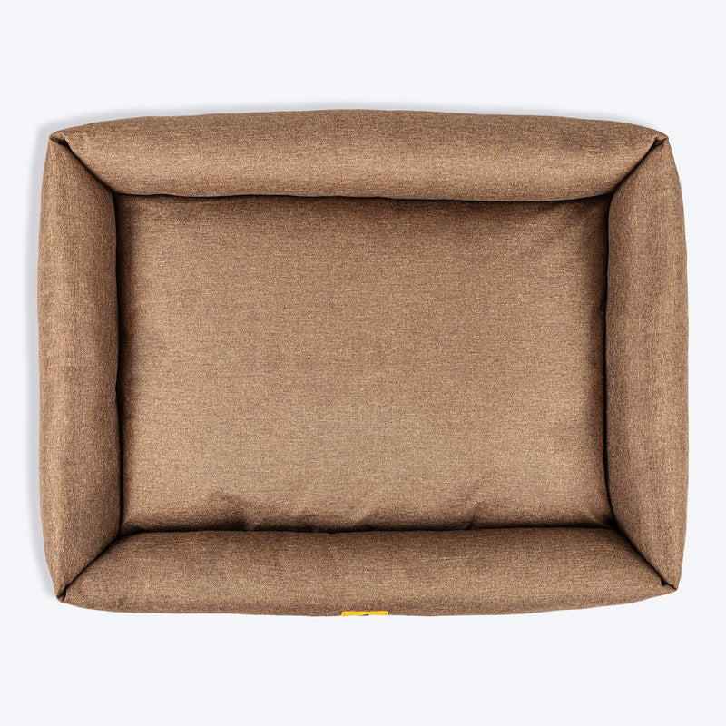 TLC Nesting Nook Bed For Dog - Golden Brown - Heads Up For Tails