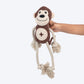 HUFT Mighty Monkey Rope Toy for Dog - Brown