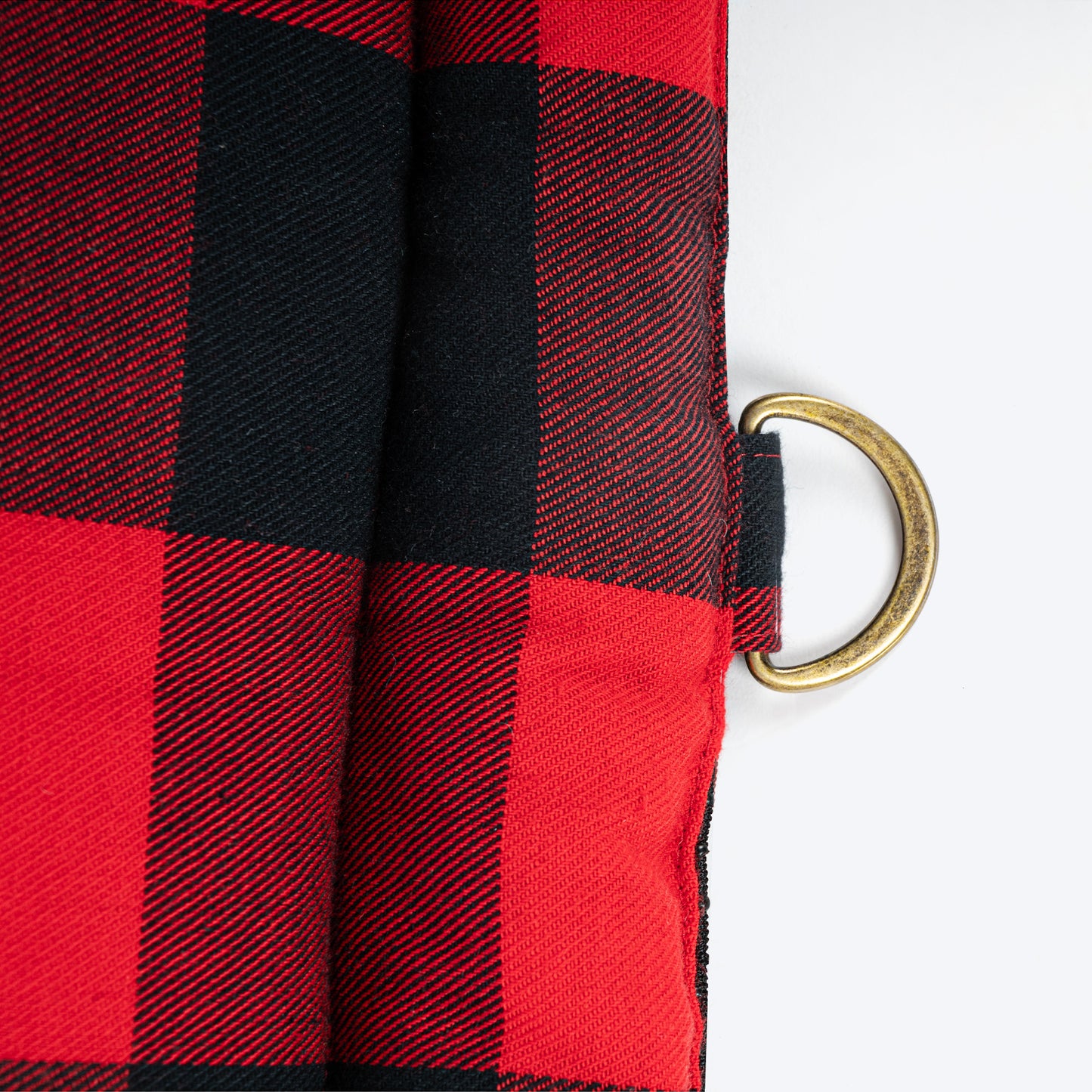 HUFT Love Plaid Mat For Dog - Red & Black - Heads Up For Tails